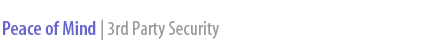3rd party security